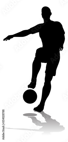 A soccer or football player...