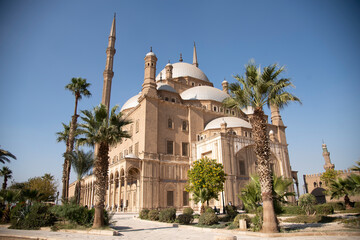 Cairo Citadel Saladin or Salah Ed-Din in Mokattam Hills in Egypt