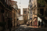 Fototapeta Londyn - Vieille Ville colorée de Lisbonne Portugal 