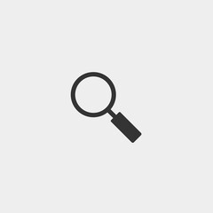 Leinwandbilder - search icon vector illustration for website and graphic design