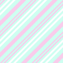 Sky Blue Stripe Seamless Pattern Background In Diagonal Style - Sky Blue Diagonal Striped Seamless Pattern Background Suitable For Fashion Textiles, Graphics