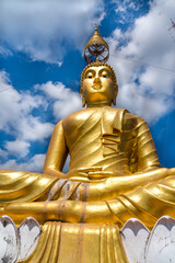 Wall Mural - Big Buddha at Wat Tham Seua Tiger Cave Temple