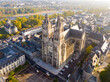 Aerial view on Tours Cathedral