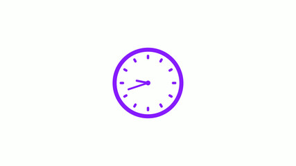 Amazing purple clock icon,New clock icon,counting down clock icon