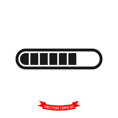 Fototapete - vector progress loading bar, loading icon, loading illustration 