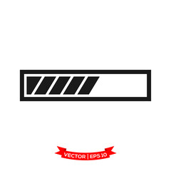 Fototapete - vector progress loading bar, loading icon, loading illustration 