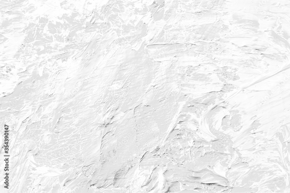 Close up of Gray and white hand-painted of oil painting texture for ...