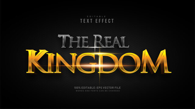 the real kingdom text effect
