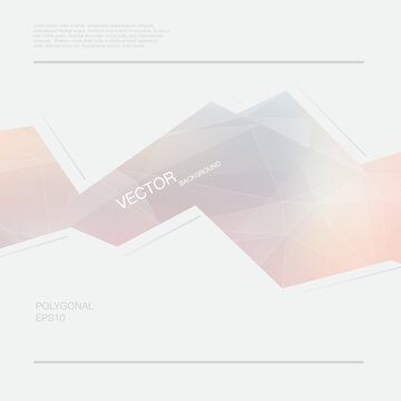 Vector abstract geometric background, header, layout, cover