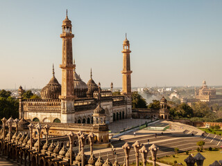 Wall Mural - The beautiful Asfi mosque in the Bara Imambara complex in Lucknow