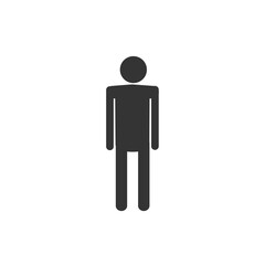 Fototapete - man person vector icon human