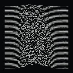 Aufkleber - Simplex noise. Parametric Generative glitch art and data visualization.
