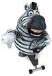 © Julien Tromeur - Fun zebra - 3D Illustration