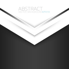 Poster - vector illustration of an abstract background with ribbon