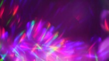 Abstract Purple Lens Flare Background In 4k