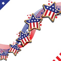 Wall Mural - USA poster