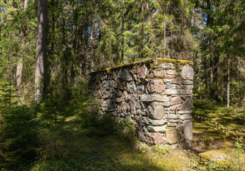 old stone wall