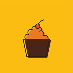 Sticker - Cupcake