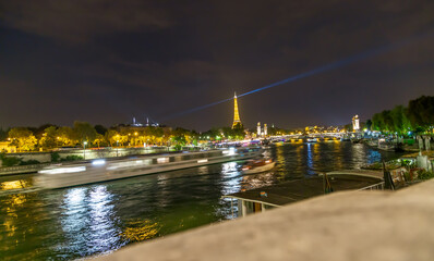 Wall Mural - night view of the city