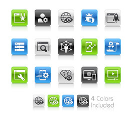 SEO and Digital Martketing Icons 2 of 2 // Clean Series