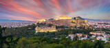 The Acropolis of Athens, Greece, with the Parthenon Temple