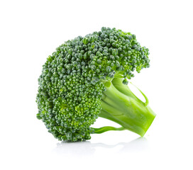 Poster - Broccoli isolated on white background