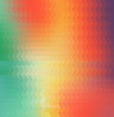 Fototapete - Seamless geometric pattern with triangles. Can be used in textiles, for book design, website background.