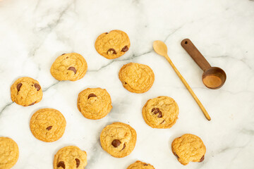 Wall Mural - Chocolate Chip Cookies