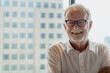 © Mongkolchon - portrait of senior businessman in happy and smile in company office