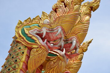 The King of Nagas is an animal in the Buddhist history.