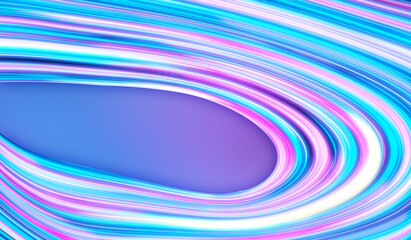 Poster - Fantasy color creative wallpaper, holographic metal foil texture background.
