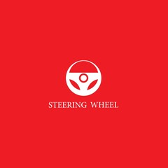 Wall Mural - steering logo template vector icon design