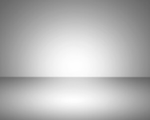 Poster - Gray abstract background blurred. empty white light gradient studio room. used for background and display or montage of your product.