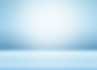 Poster - Blue abstract background blurred. empty white light gradient studio room. used for background and display or montage of your product.