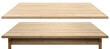 © PsychoBeard - light wooden table top and shelf