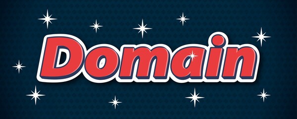 Poster - Abstract 3d text graphic style design