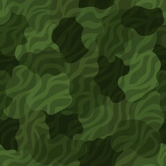 Camouflage seamless pattern background masking camo repeat print