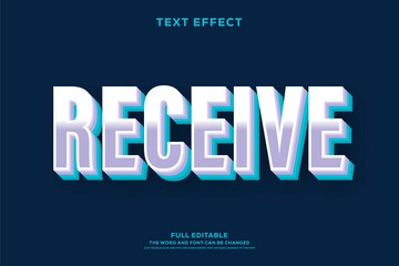 Poster - Strong bold modern font effect