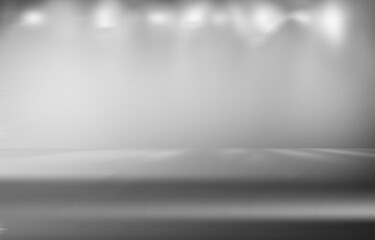 Poster - Black abstract background blurred. empty white light gradient studio room. used for background and display  or montage of your product.
