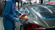 © PK Studio - Car detailing-Polished black car polishing machine polished finishing