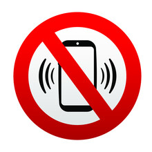 No Mobil Phone Sign	