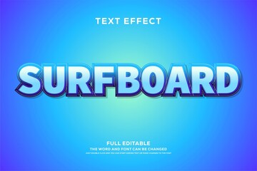 Poster - Blue fresh modern text effect