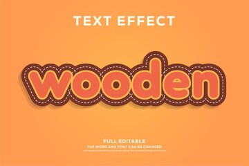 Poster - Orange fresh modern text effect