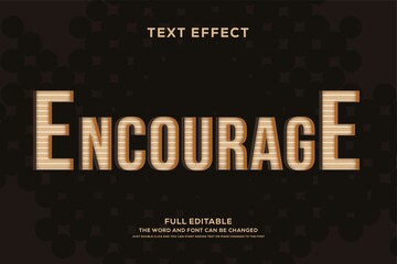 Poster - 3d blue text effect font style