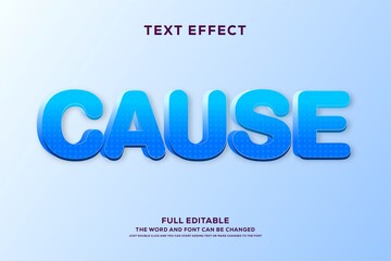 Poster - 3d bold text style with blue gradient and texture effect