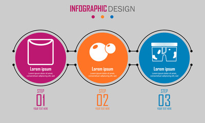 Poster - Abstract paper infografics of drying in unfolded form, bubble, dirty underwear. Vector eps10 illustration