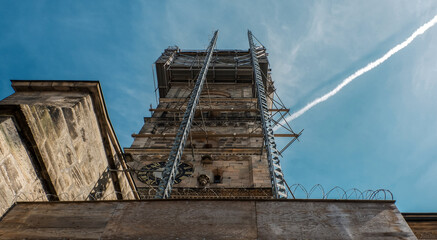 Wall Mural - Die Türme des Bamberger Dom werden rekonstruiert und restauriert