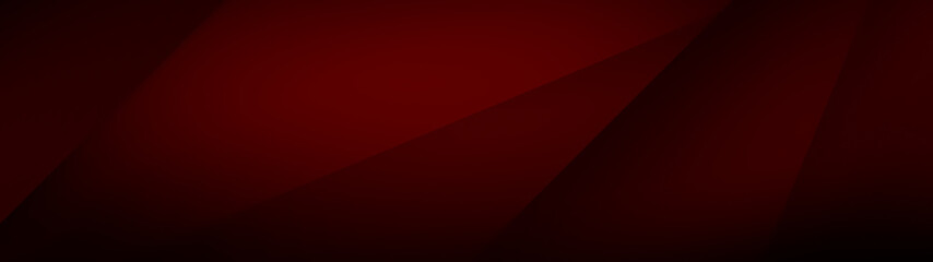 Fototapete - Dark red background for wide banner