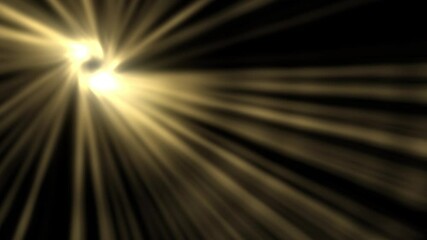 Wall Mural - 4k animated background from abstract glowing rays