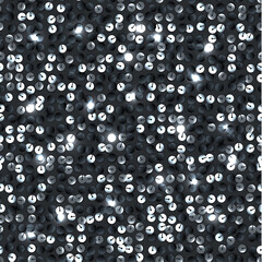 Wall Mural - seamless silver texture of fabric with sequins - vector eps10